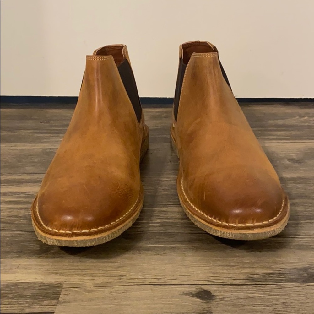 Kenneth Cole Chelsea Boots Brown Size 10 1/2